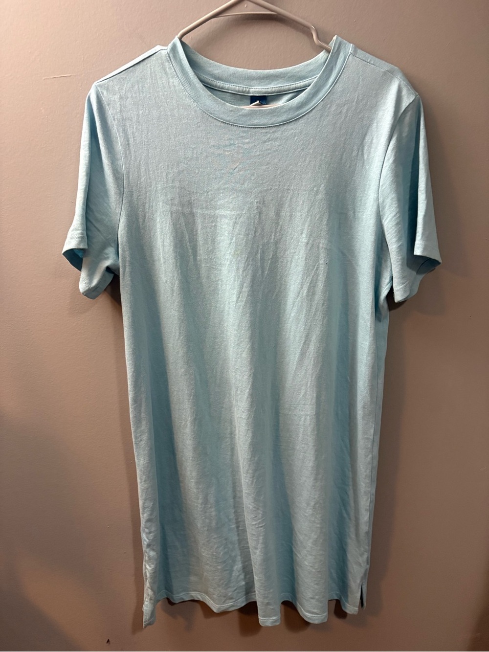 Old Navy Pale Blue Short Sleeve Dress